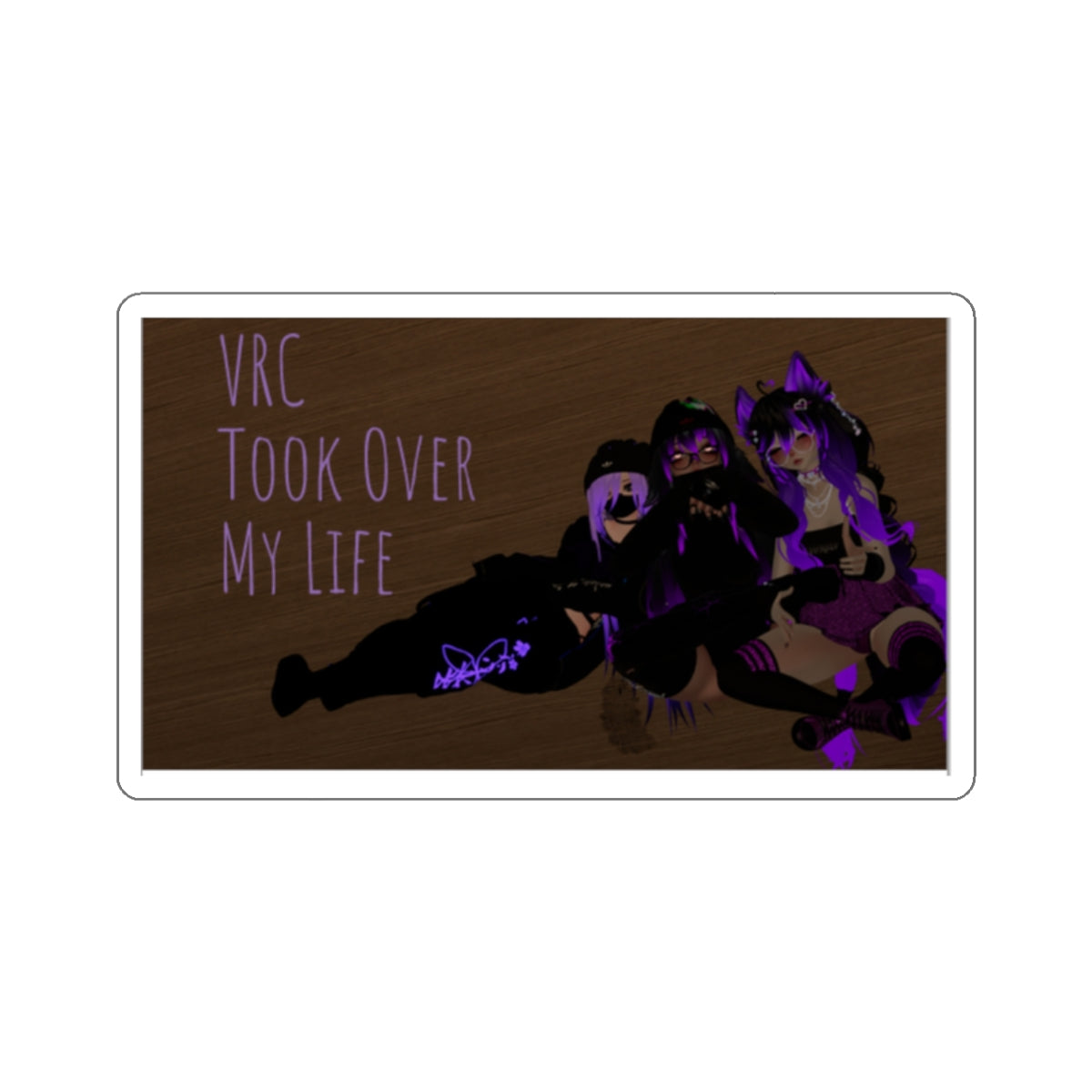 VRC Life  Die-Cut Sticker