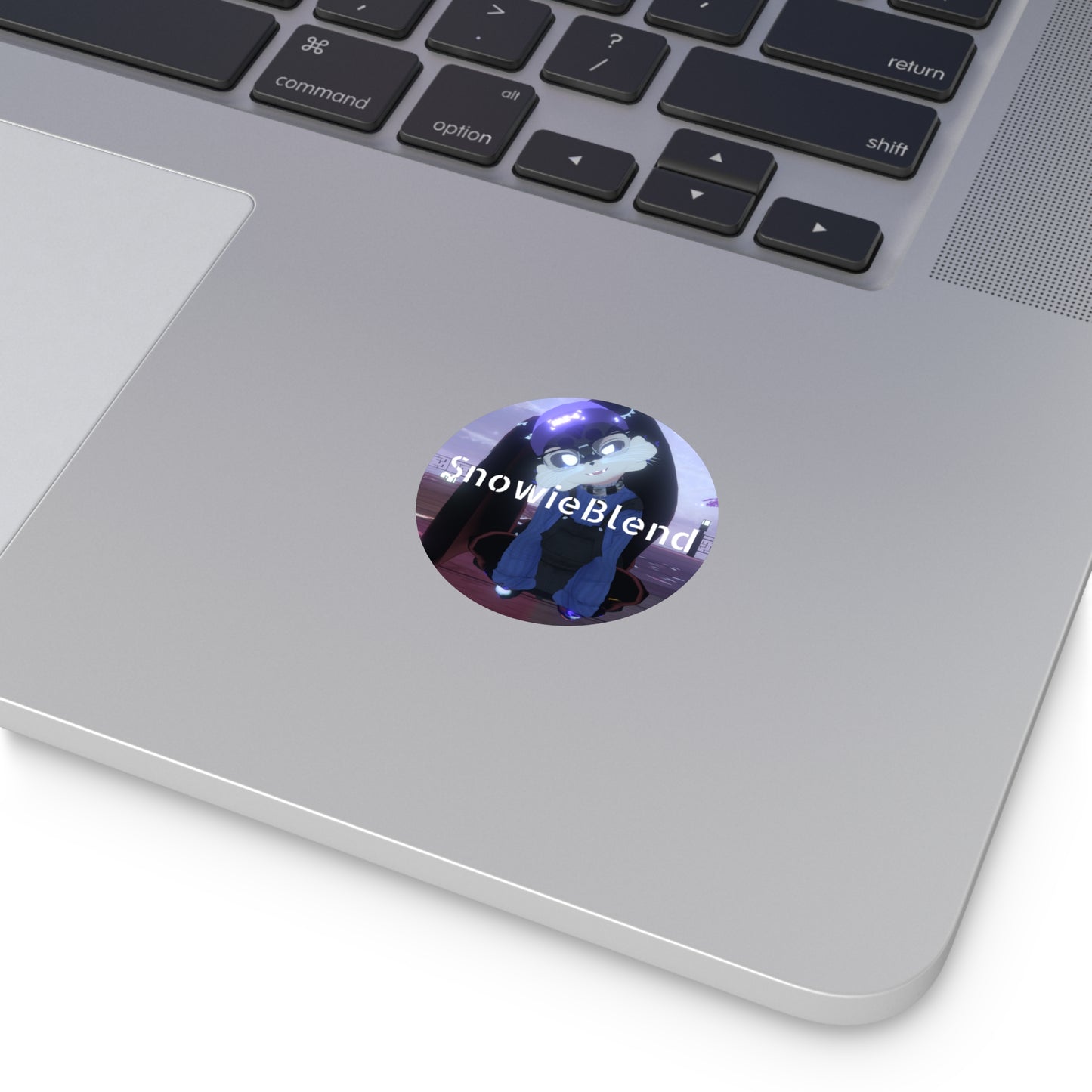 Snowieblend Round Vinyl Sticker