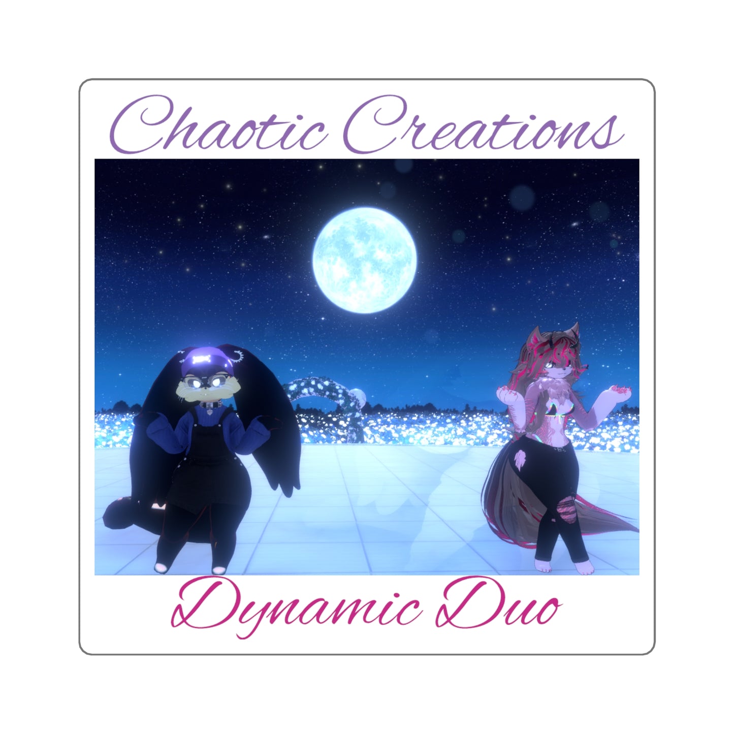 ChaoticCreations Owner’s Square Sticker