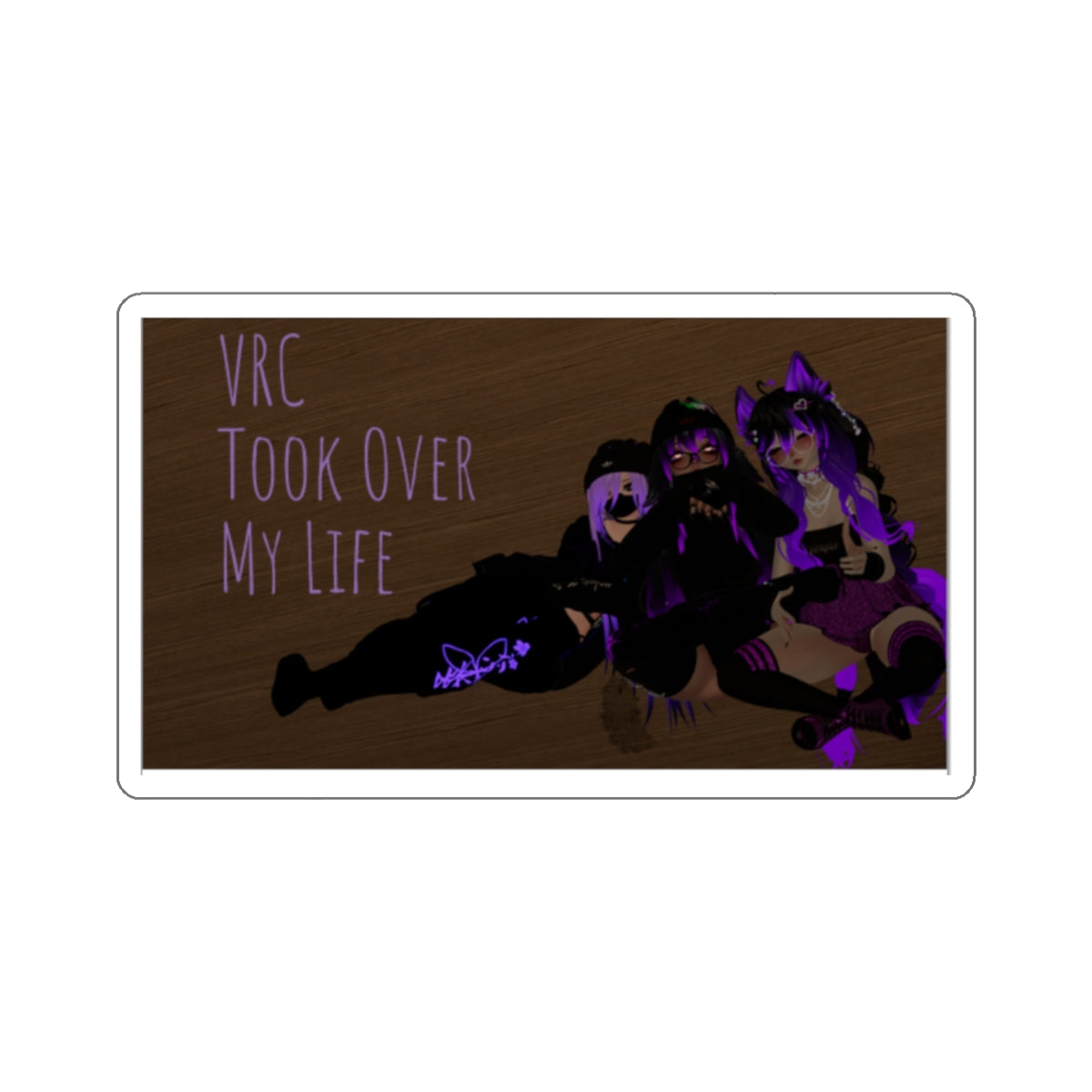 VRC Life  Die-Cut Sticker