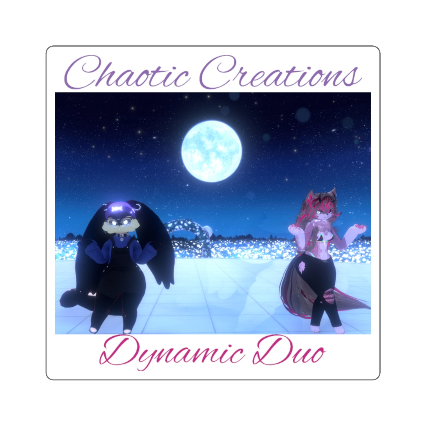 ChaoticCreations Owner’s Square Sticker