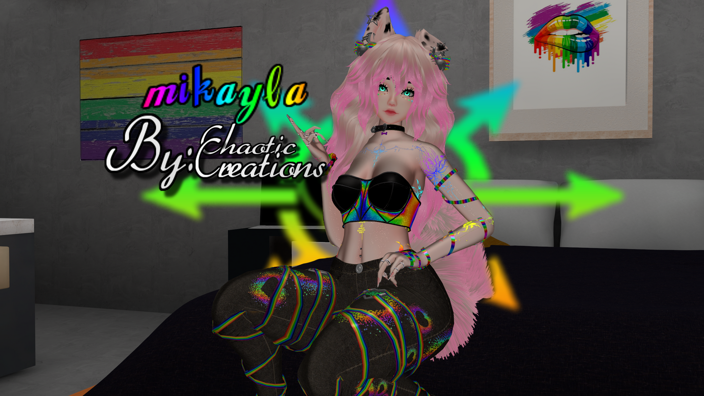 Mikayla : The Pride Puppy Girl for VRChat