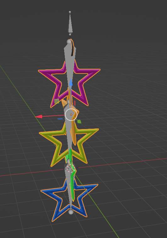 Star Earrings for VRChat