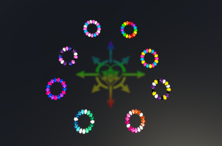 Pride Kandi Bracelets for VRChat